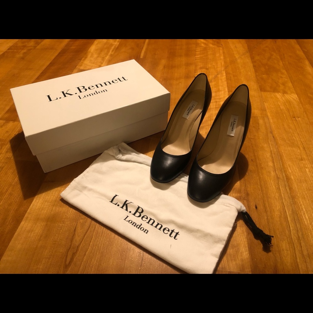 LK Bennett Nova Round Toe Pump 36.5 - Picture 2 of 11